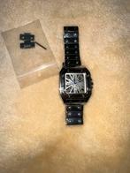 SANTOS DE CARTIER-SKELETONHORLOGE, Sieraden, Tassen en Uiterlijk, Horloges | Heren, Ophalen of Verzenden, Zo goed als nieuw, Staal