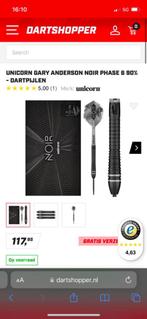 GARY ANDERSON NOIR PHASE 6 90%  24 gram, Sport en Fitness, Darts, Ophalen of Verzenden, Zo goed als nieuw, Pijlen