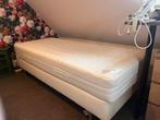 IKEA Boxspring Sultan 90x220 - Goede Staat, Ophalen, 90 cm, Eenpersoons, Wit