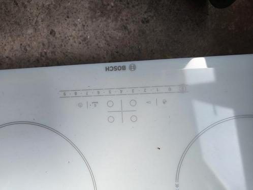 Bosch inductie kookplaat HMII40C, Witgoed en Apparatuur, Kookplaten, Gebruikt, Inbouw, Inductie, 4 kookzones, Ophalen