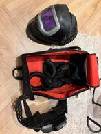 3M lashelm 9100fx met adflow, Doe-het-zelf en Verbouw, Laskappen, Lasfilter, Ophalen of Verzenden, Zo goed als nieuw