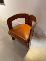 Vintage Marzio Cecchi stoelen, 6 stuks, Huis en Inrichting, Gebruikt, Bruin, Ophalen of Verzenden, Luxery Vintage