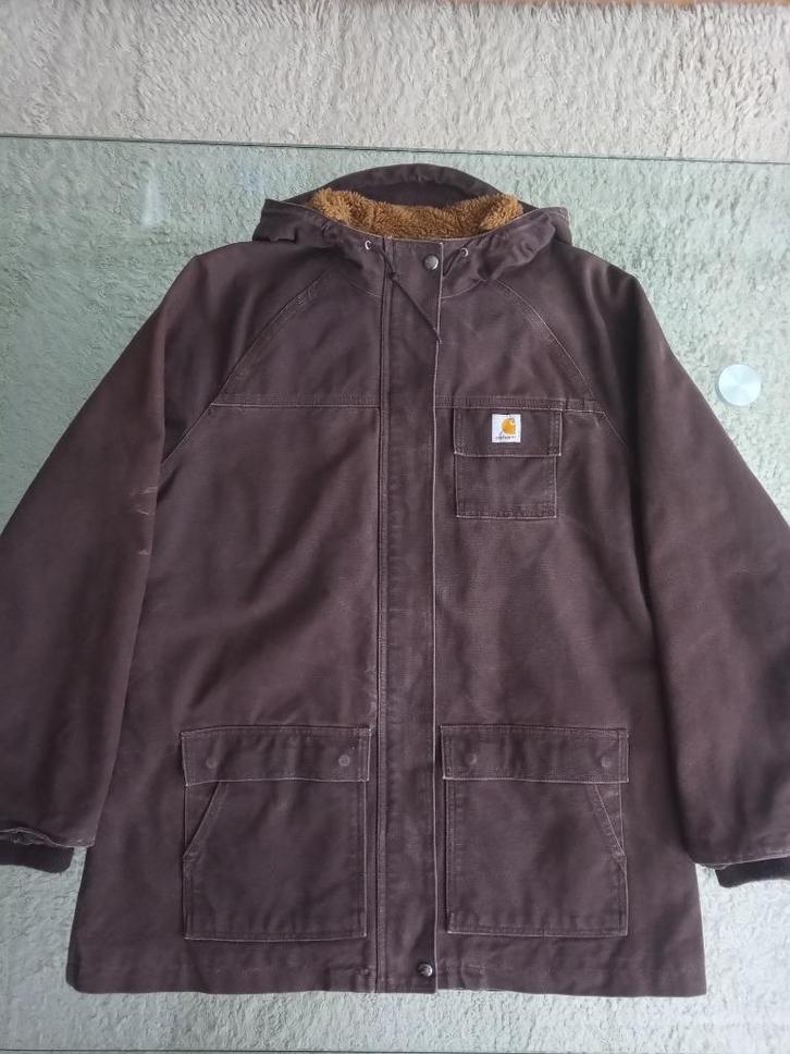 Vintage Carhartt Jas Dames, Kleding | Dames, Jassen | Winter, Gedragen, Bruin, Ophalen
