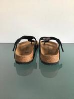GRATIS VERZENDEN BIRKENSTOCK Nieuwe Gizeh zwarte slippers 39, Slippers, Verzenden, Zwart, Nieuw