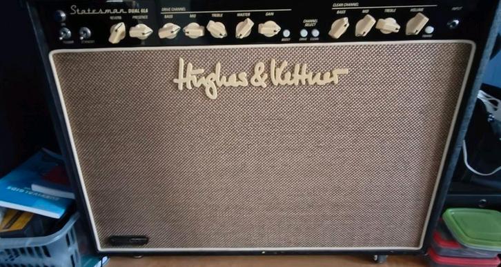 Hughes & Ketner Statesman, Muziek en Instrumenten, Versterkers | Bas en Gitaar, Gebruikt, Gitaar, 50 tot 100 watt, Ophalen