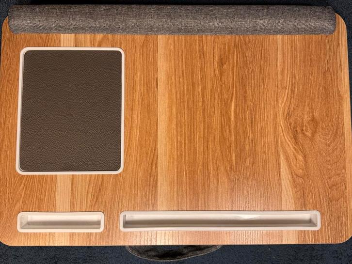 Laptoptafel met kussen - Nieuwstaat, Computers en Software, Laptoptafels, Zo goed als nieuw, Ophalen of Verzenden