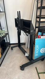 Monitorstandaard electrisch in hoogte verstelbaar, Audio, Tv en Foto, Televisiebeugels, Ophalen, Zo goed als nieuw