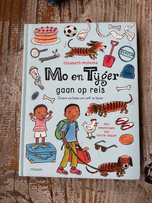 Elisabeth Mollema - Mo en Tijger gaan op reis, Boeken, Kinderboeken | Jeugd | onder 10 jaar, Zo goed als nieuw, Ophalen