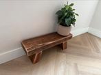 Nieuw houten vensterbank bankje van gerecycled hout 60x21x17, Ophalen of Verzenden, Nieuw