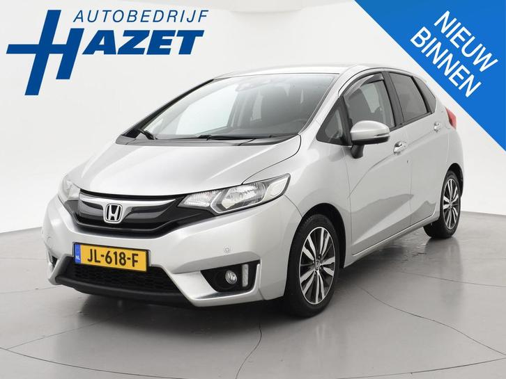 Honda Jazz 1.3 i-VTEC AUT. ELEGANCE + AFN. TREKHAAK | CAMERA, Auto's, Honda, Bedrijf, Te koop, Jazz, ABS, Achteruitrijcamera, Airbags