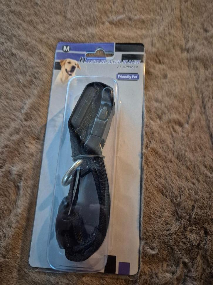 Led halsband maat M, Dieren en Toebehoren, Hondenhalsbanden en Penningen, Nieuw, Verlicht, Ophalen