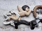 Barok brocante Kapstok frankrijk vintage engel gietijzer, Antiek en Kunst, Ophalen of Verzenden