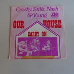 Crosby, Stills, Nash & Young ‎- Our House/Carry on, Cd's en Dvd's, Vinyl Singles, Pop, Gebruikt, 7 inch, Single