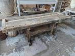 stoere oude werkbank ``WOONWINKEL RUSTIEK``, Antiek en Kunst, Ophalen