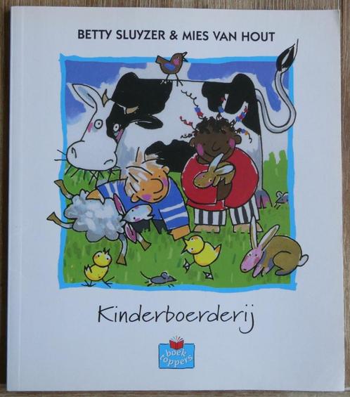 De kinderboerderij - Betty Sluyzer / Mies van Hout, Boeken, Kinderboeken | Baby's en Peuters, Zo goed als nieuw, Ophalen of Verzenden