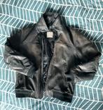 MNG Leren Jas - Maat M | Leather Jacket MNG - Size Medium, Ophalen of Verzenden, Gedragen, Maat 48/50 (M), Zwart