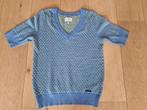 Blauw/geel Nümph truitje S., Kleding | Dames, Blauw, Nümph, Ophalen of Verzenden, Zo goed als nieuw