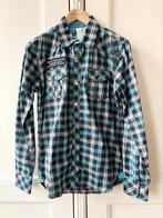 WAM Denim vintage overhemd heren turquois, maat S - NP 59,95