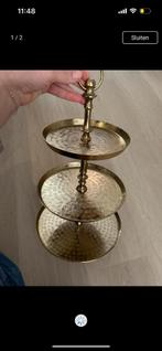 Rivirdale etagere goudklurig, Huis en Inrichting, Woonaccessoires | Etagères, Ophalen of Verzenden, Zo goed als nieuw