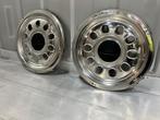 Zéér nette set RVS wieldoppen 22,5 inch., Auto-onderdelen, Vrachtwagen-onderdelen, Ophalen, Gebruikt, DAF, Overige Auto-onderdelen
