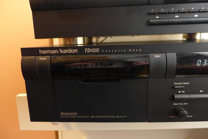 Harman Kardon TD 4200, Audio, Tv en Foto, Cassettedecks, Overige merken, Ophalen of Verzenden