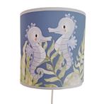 Wandlamp Zeepaardjes in de Oceaan Blauw Little Dreamzzz, Nieuw, Ophalen of Verzenden, Support@littledreamers.nl, Lamp