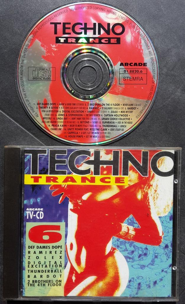 CD - Techno Trance 6 - Oldschool Hardcore Oldstyle, Cd's en Dvd's, Cd's | Dance en House, Zo goed als nieuw, Overige genres, Ophalen of Verzenden
