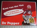 sticker kees van der ven motorcross motocross dr pepper, Verzamelen, Stickers, Sport, Ophalen of Verzenden, Zo goed als nieuw