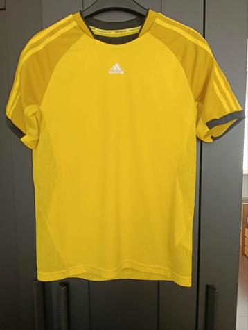 Gele Adidas Climacool Shirt - Maat L beschikbaar voor biedingen