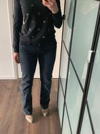 H&M donker blauwe ribbroek velvet broek jeans pantalon mt 40, Maat 38/40 (M), H&M, Blauw, Nieuw