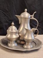 Vintage Tinnen Servies Set, Antiek en Kunst, Antiek | Tin, Ophalen