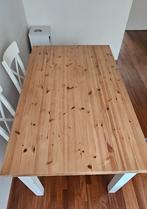Houten Eettafel 180 x 101 cm, Ophalen, Gebruikt, 100 tot 150 cm, Landelijk