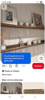 GEZOCHT 2 van deze riviera maison rattan wandplanken, Huis en Inrichting, Ophalen of Verzenden, Zo goed als nieuw