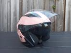 Vinz roze scooter helm, Fietsen en Brommers, Brommerhelmen, Ophalen, Zo goed als nieuw