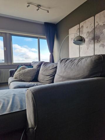 IKEA EKTORP hoekbank met chaise longue – grijs - afbeelding 3