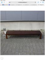 Vintage Wenge Lattenbank, Huis en Inrichting, Tafels | Salontafels, Gebruikt, 150 tot 200 cm, Ophalen of Verzenden, Rechthoekig