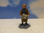 luville fish catch kerstdorp poppetje figurine visser kerst, Ophalen of Verzenden, Zo goed als nieuw