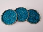 Epoxy onderzetters SEASHORE, set van 3, Huis en Inrichting, Woonaccessoires | Onderzetters, Ophalen of Verzenden, Nieuw, Glas of Kopje