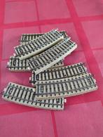 8 Passtukjes Märklin M rails nummer 5201, Wisselstroom, Gebruikt, Rails, Ophalen of Verzenden