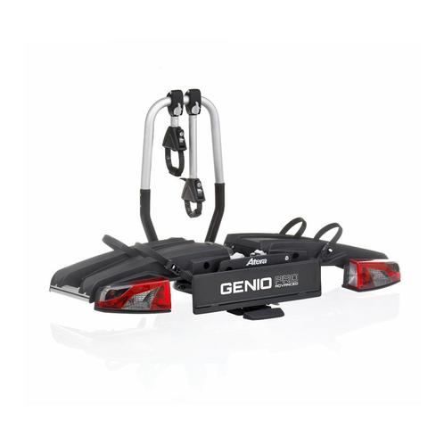 Atera HT Genio Pro Black edition fietsendrager (kant/inklap), Auto diversen, Fietsendragers, Nieuw, Trekhaakdrager, 2 fietsen