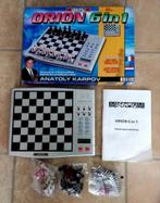 Millennium Orion 6 in 1 schaakcomputer/damcomputer  en meer, Ophalen of Verzenden, Zo goed als nieuw