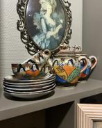 Theeservies set Satsuma porselein vintage, Antiek en Kunst, Antiek | Servies compleet, Ophalen of Verzenden