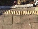 Geïmpregneerde houten borderrollen - 2 meter, Tuin en Terras, Bielzen en Borders, Ophalen of Verzenden, Border, Minder dan 25 cm