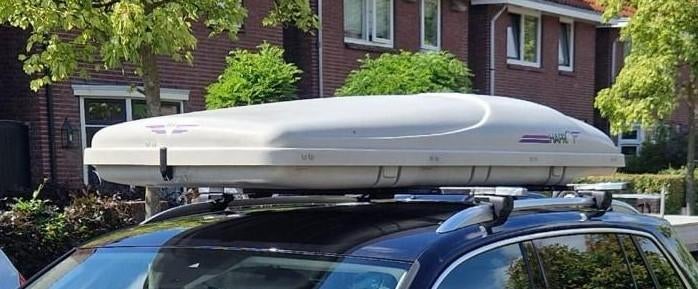 Skikoffer Hapro 215x75x35 cm, Auto diversen, Dakkoffers, Ophalen, Gebruikt