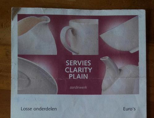 Clarity Plain Servies, Huis en Inrichting, Keuken | Servies, Nieuw, Compleet servies, Wedgwood, Aardewerk, Ophalen of Verzenden
