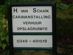 Caravanstalling boten/aanhanger/bagagewagen/opslagruimte enz