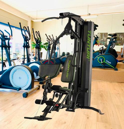 MOET WEG! Tunturi krachtstation TOTALE OPRUIMING!, Sport en Fitness, Fitnessapparatuur, Zo goed als nieuw, Krachtstation, Metaal