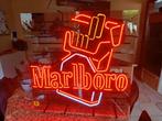 Marlboro neon nieuwstaat, Ophalen, Zo goed als nieuw, Lichtbak of (neon) lamp