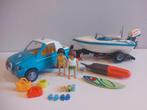 Playmobil 6864 Pick-up met Speedboot, Ophalen of Verzenden, Zo goed als nieuw, Complete set