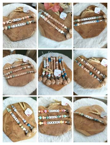 Handgemaakte Speenkoorden - Wagenspanner & Tashangers beschikbaar voor biedingen